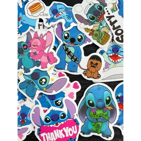 100 Lilo and Stitch Stickers | Waterproof Vinyl Pack - Picture 6 of 10